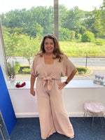 Ava bandeau jumpsuit co-ord