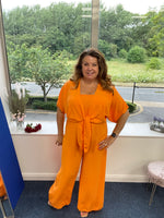 Ava bandeau jumpsuit co-ord