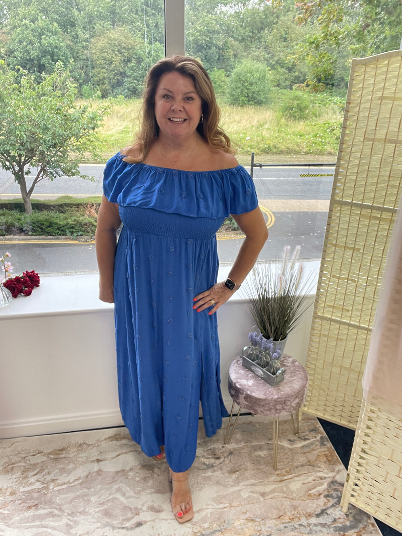 Amber Bardot style dress