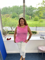 Cleo cowl neck vest top