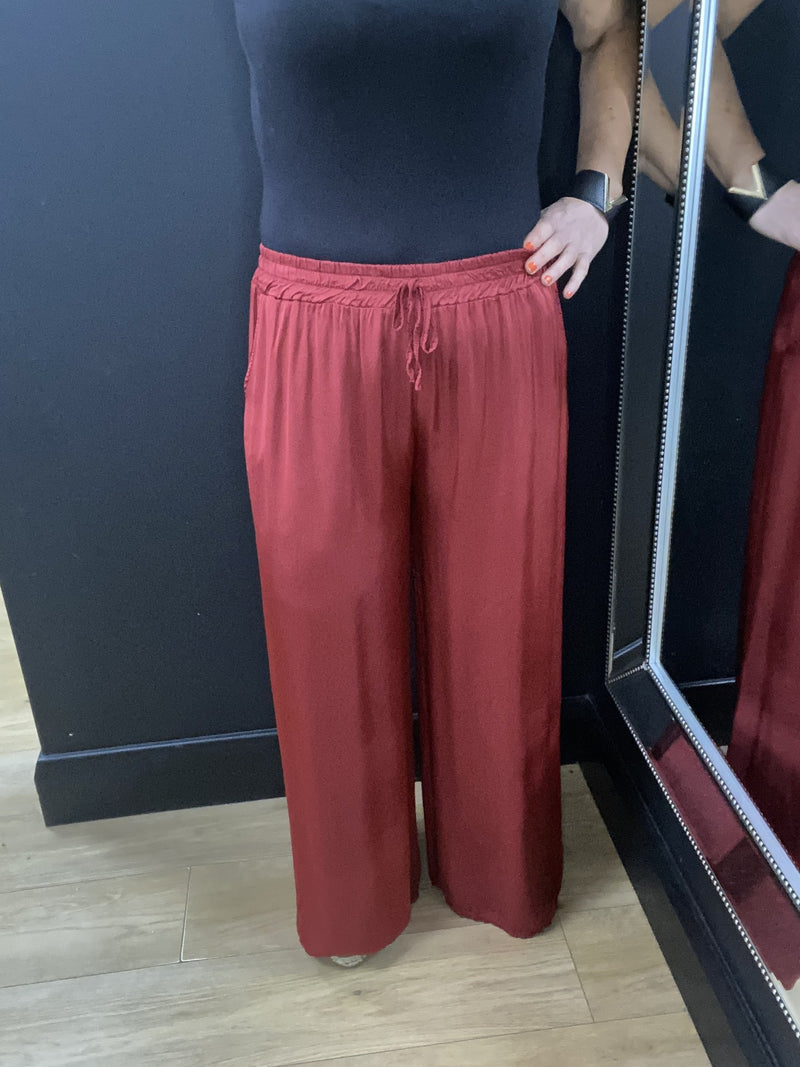 Wanda silky trousers