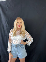 Amalie Crochet Top